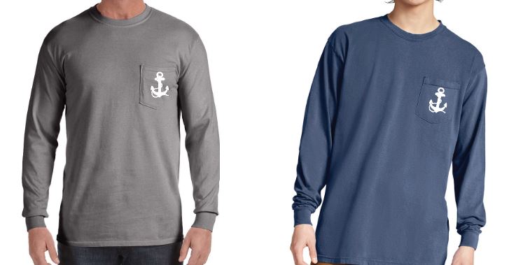 MDSA Long Sleeve Pocket TShirt