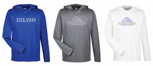 Five Oaks Long Sleeve Hooded TShirt