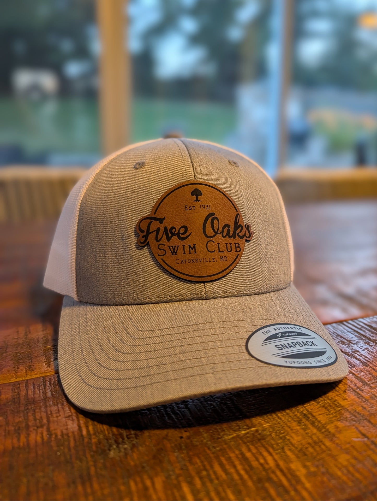 Five Oaks Swim Club Patch Hat