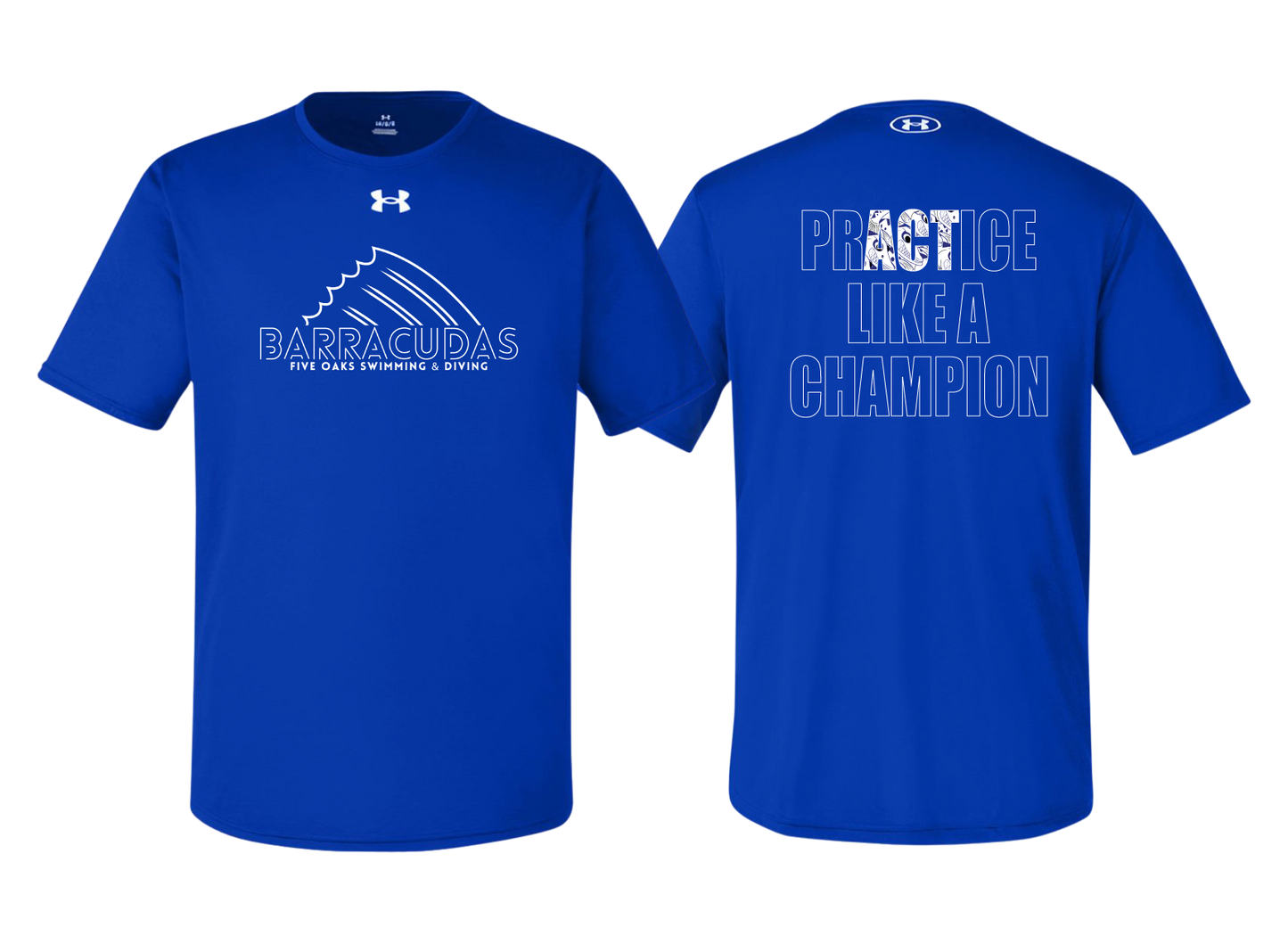 Five Oaks TShirt UA Practice Like a Champion